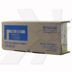Kyocera originál toner TK350, black, 15000str., 1T02LX0NL0, 1T02LX0NLC, obsahuje odpadovú nádobku, Kyocera FS-3920DN, 3040MFP, 314